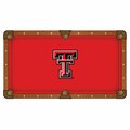 Holland Bar Stool Co 7 Ft. Texas Tech Pool Table Cloth PCL7TXTech